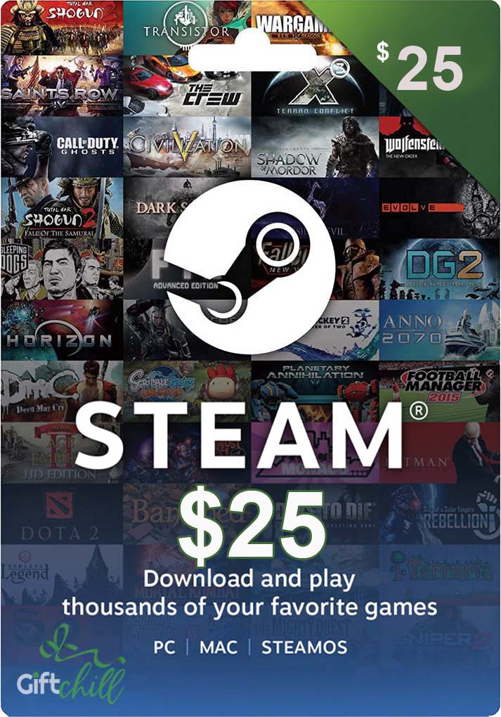 $25 Steam Card